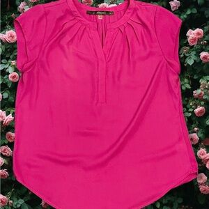 Fun 2 Fun Fuchsia Blouse